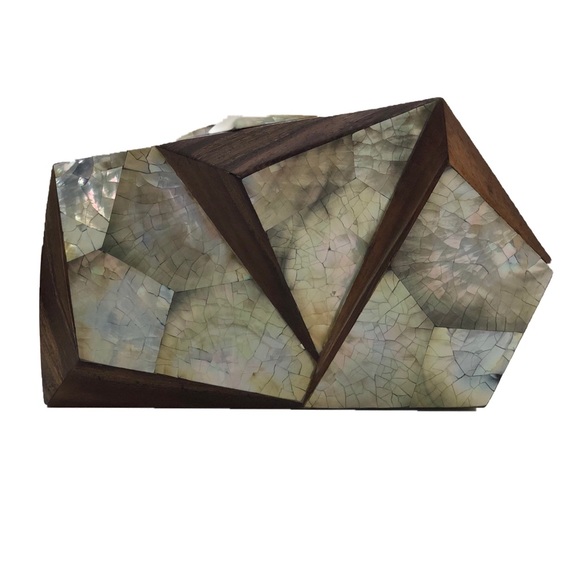 Mother of Pearl Clutch Bag